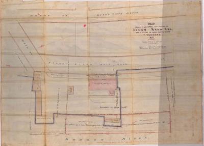 Survey of lands under water for Jacob Read