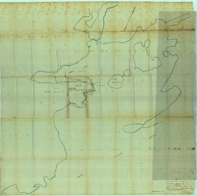 Survey of lands under water for Thomas L. Drisbrow &amp; Alexander B. Hudson