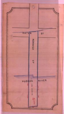 Survey of lands under water for City of Newburgh