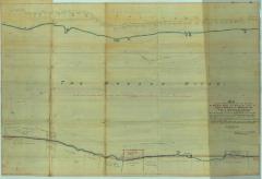 Survey of lands under water for John T. Waring