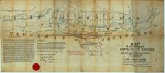 Survey of lands under water for Leonard W. Jerome