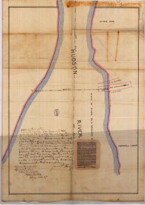 Survey of lands under water for Sarah W. Rodermond