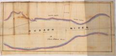 Survey of lands under water for William A. Husted