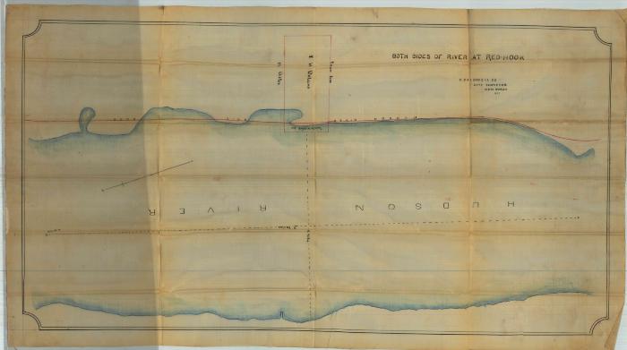 Survey of lands under water for Franklin H. Delano