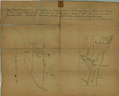 Survey of lands under water for Knickerbocker Ice Company