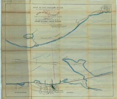 Survey of lands under water for Pierre C. Van Wyck, et al