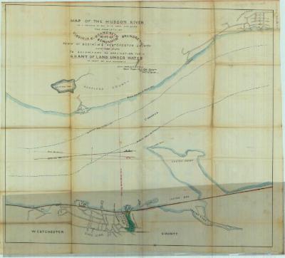 Survey of lands under water for Virginia Graham Brandreth