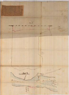 Survey of lands under water for Addison F. Beach