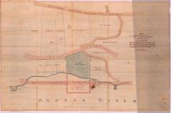 Survey of lands under water for Sarah L. Myers