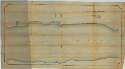 Survey of lands under water for Franklin H. Delano