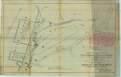 Survey of lands under water for Excelsior Medical College NYC