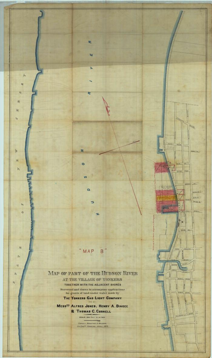 Survey of lands under water for Henry A. Dingee