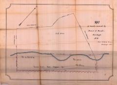 Survey of lands under water for Daniel T. Weed &amp; John Gardner