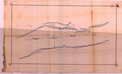 Survey of lands under water for Daniel T. Weed &amp; John Gardner