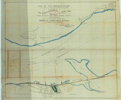 Survey of lands under water for Excelsior Medical College NYC