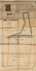 Survey of lands under water for John J. Lawrence