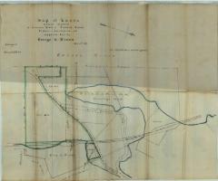 Survey of lands under water for George H. Brown