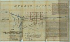 Survey of lands under water for Peter O. Strang
