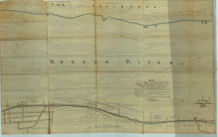 Survey of lands under water for Christian H. Lilienthal