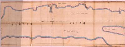 Survey of lands under water for Elizabeth Griggs