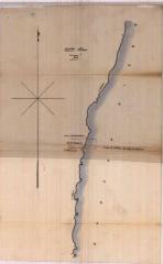 Survey of lands under water for E. H. Owen