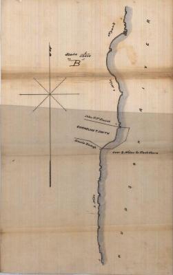 Survey of lands under water for Cornelius T. Smith