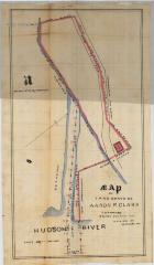 Survey of lands under water for Aaron R. Clark