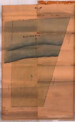 Survey of lands under water for George W. Jewett