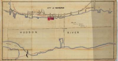 Survey of lands under water for Homer Ramsdell