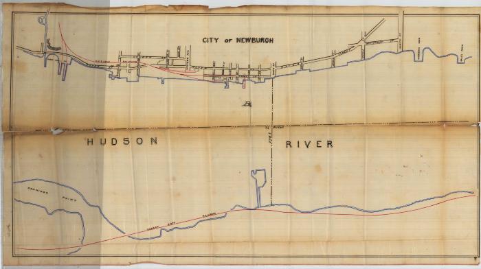 Survey of lands under water for James W. Taylor