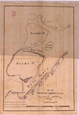 Survey of lands under water for Edwin Hoyt