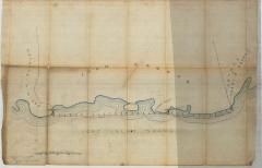 Survey of lands under water for John Brooks