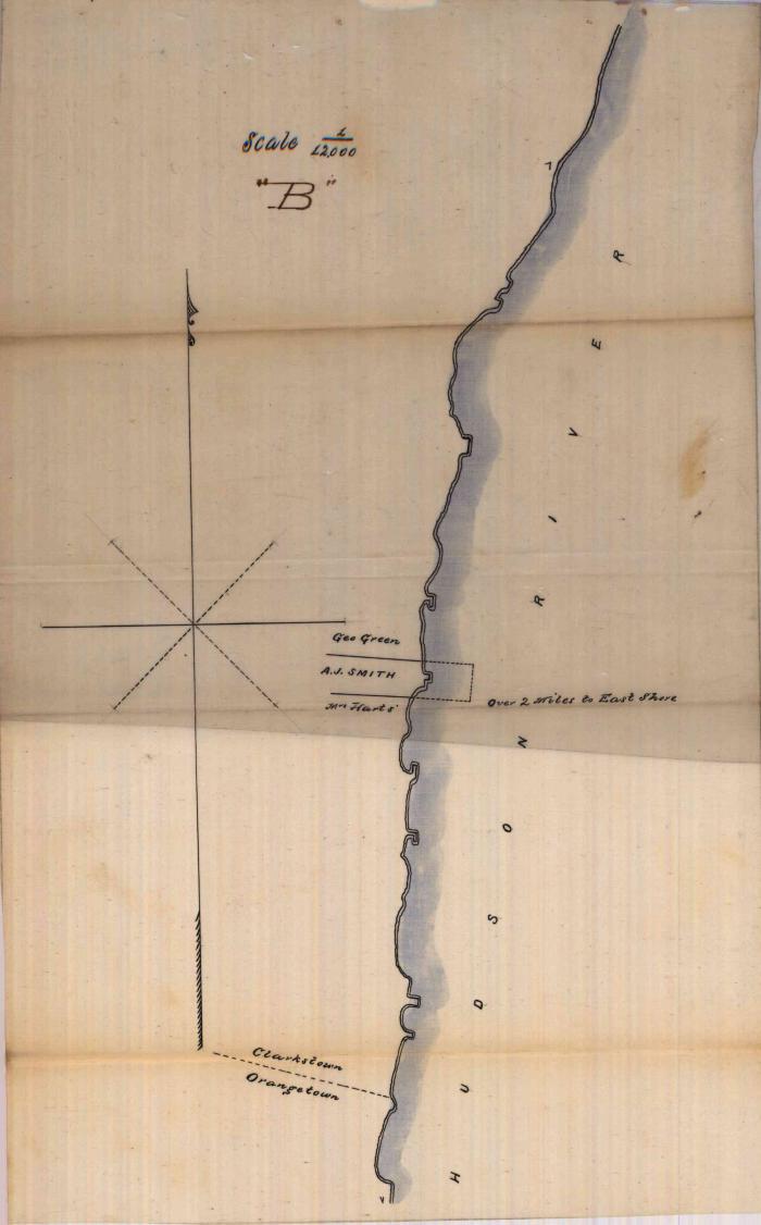 Survey of lands under water for Andrew J. Smith