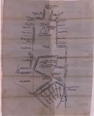 Survey of lands under water for Sidney P. Rackett