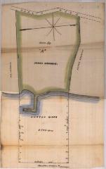 Survey of lands under water for James Crumbie