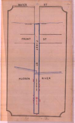 Survey of lands under water for City of Newburgh