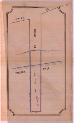 Survey of lands under water for City of Newburgh