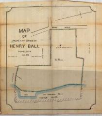 Survey of lands under water for Henry Ball