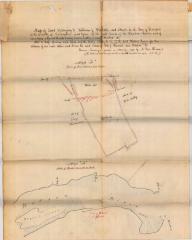 Survey of lands under water for William J. Wiswall