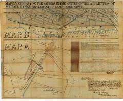 Survey of lands under water for Michael Hynes