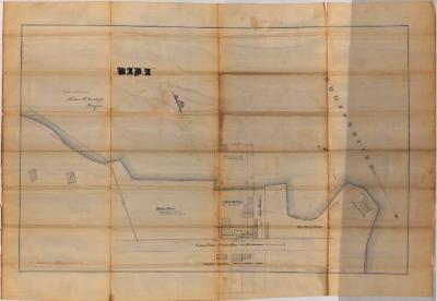 Survey of lands under water for Alfred M. Wiles &amp; William H. Wiles