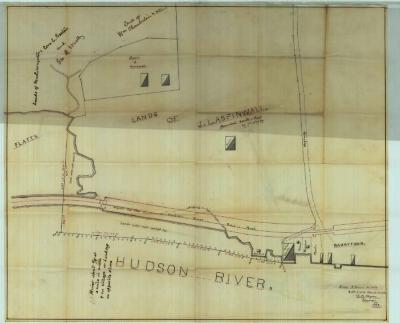 Survey of lands under water for John L. Aspinwall