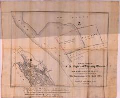 Survey of lands under water for Francis A. Taylor