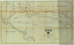 Survey of lands under water for George H. Peck