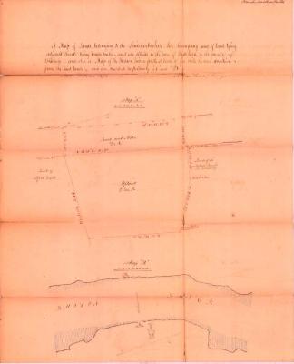 Survey of lands under water for Knickerbocker Ice Co.