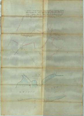 Survey of lands under water for Thomas Cornell