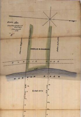 Survey of lands under water for Amelia G. Ullman