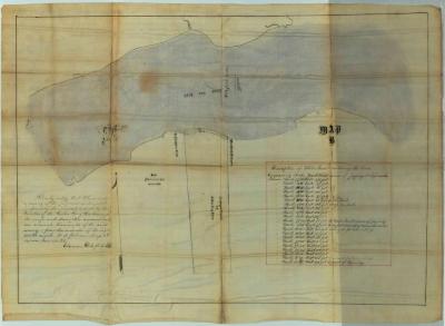 Survey of lands under water for Trustees of the Sailors Snug Harbor