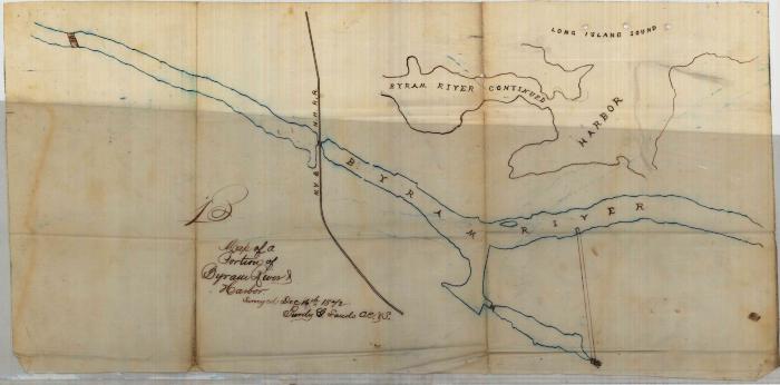 Survey of lands under water for George H. Lounsbury