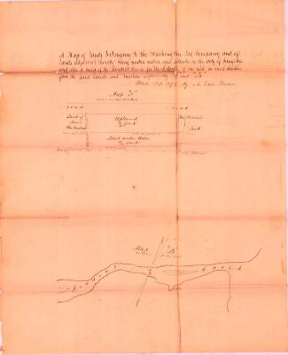 Survey of lands under water for Washington Ice Co.